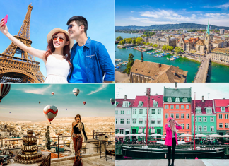 Mua tour Châu âu du lịch tết Quý Mão trọn gói A-Z