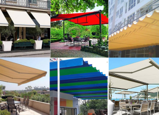 Dễ dàng khi đặt mua sản phẩm mái xếp, mái che, mái hiên di động tại Phương Trang